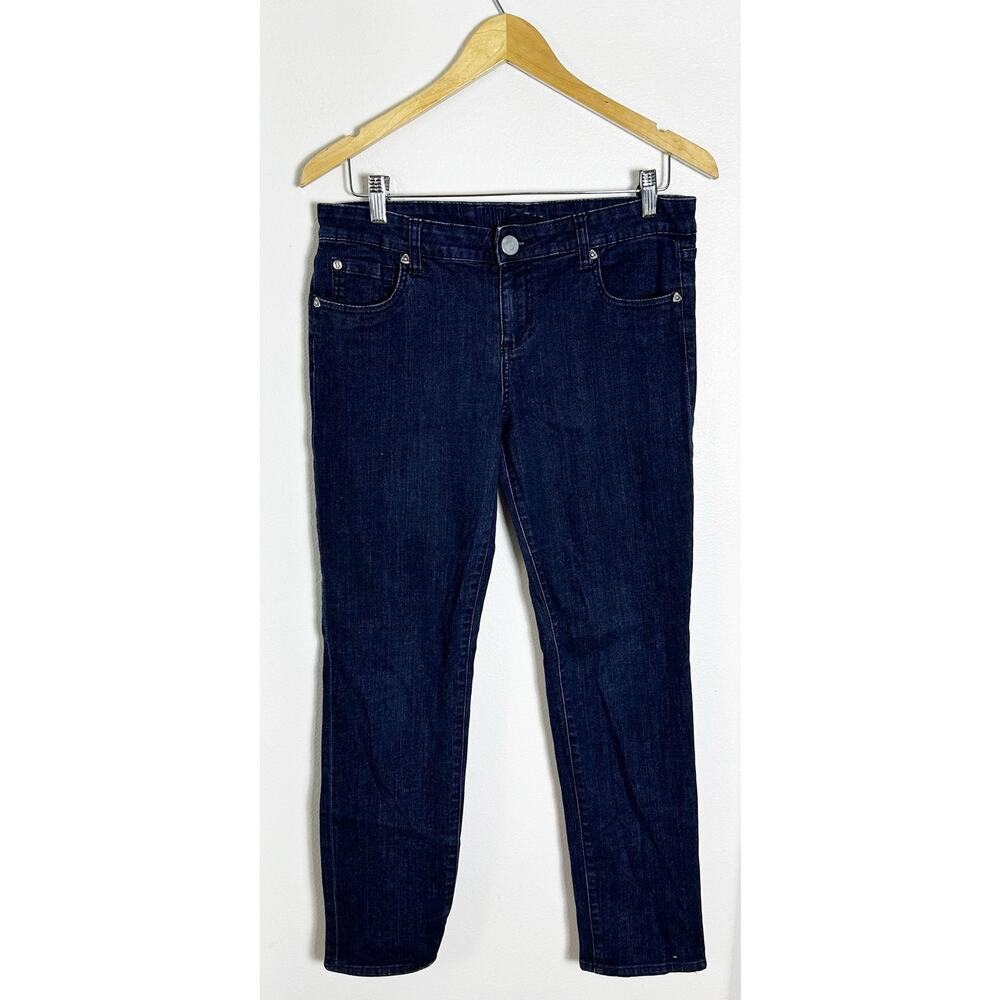 Kut from the Kloth Women's Size 6 Dark Denim Skinny Jeans Style KP462VSMAI sz 10